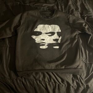 Two - Faced Black Sweater